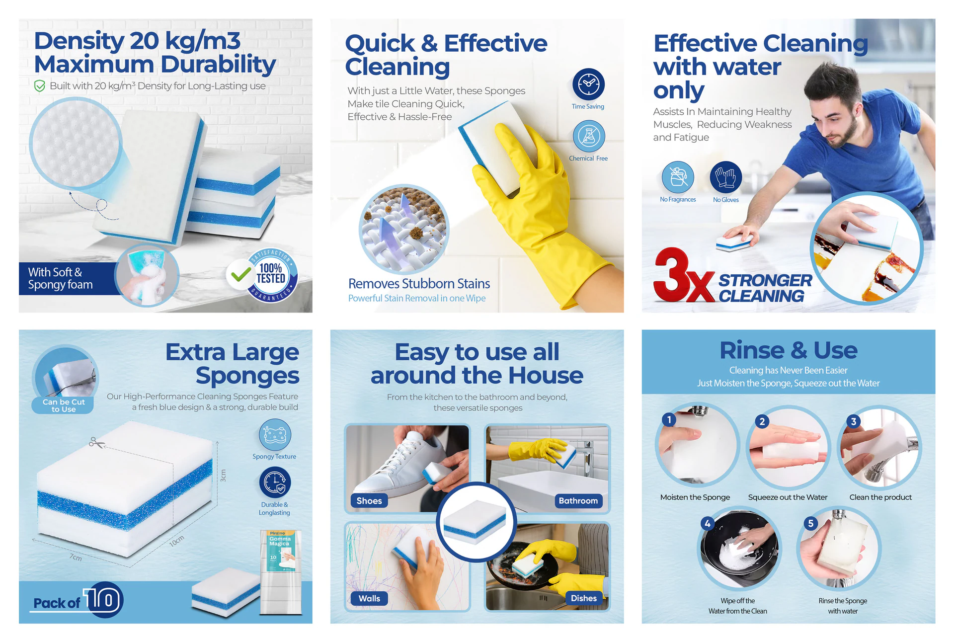 Kitchen Cleaning Sponge Design
