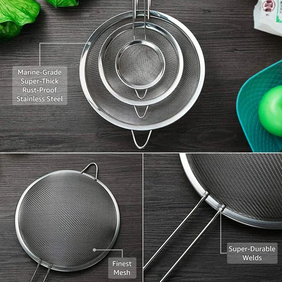 Marine-Grade Light Strainer Sifter Listing Design