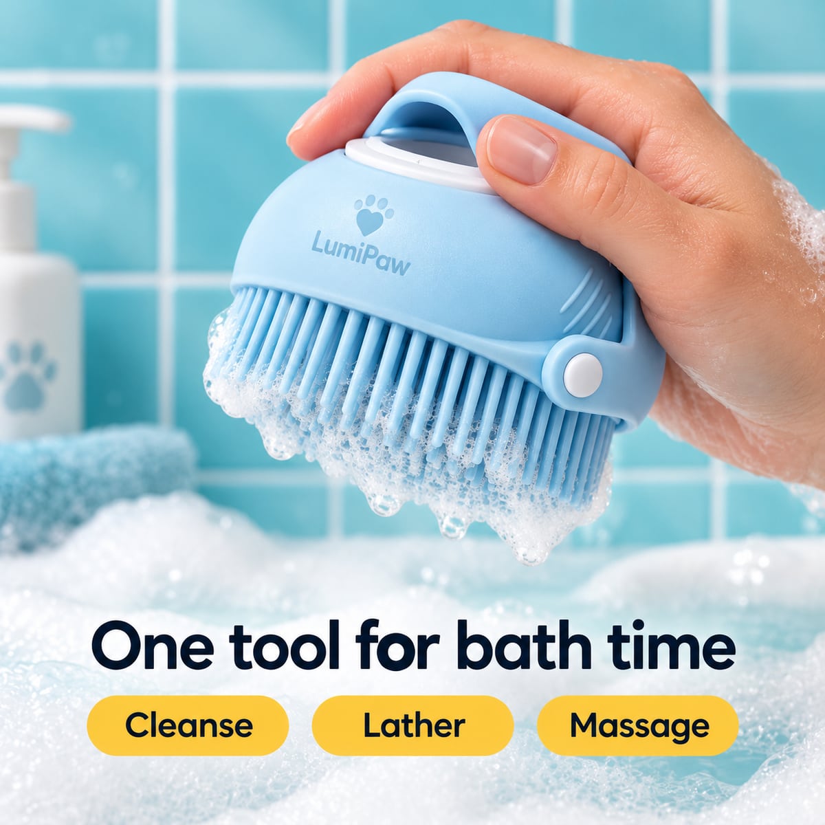 LumiPaw Pet Bath Brush Amazon Listing Case Study